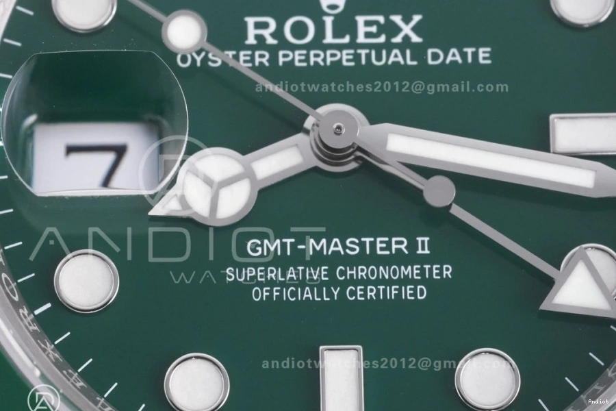 II 904L Dial DD3285 Edition 1:1 Sprite Green 126729 GMT-Master On VSF Oyster Best SS VTNR Bracelet V3 0227